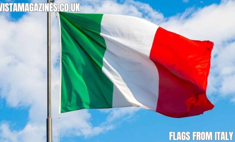 Flags from Italy