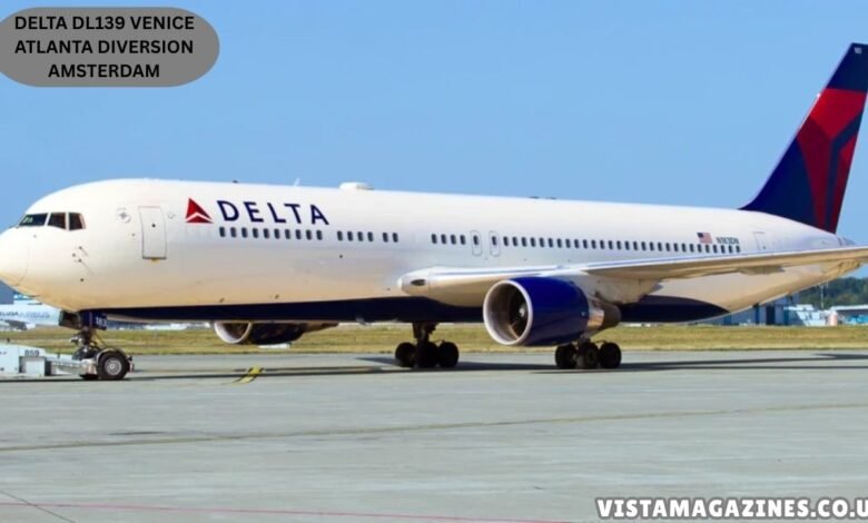 Delta DL139 Venice Atlanta Diversion Amsterdam