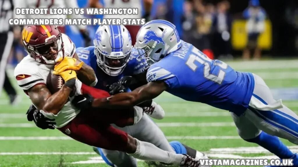 Detroit lions vs washington commanders match player stats