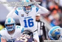 washington commanders vs detroit lions match player stats